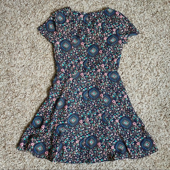 J. Crew Factory Short Sleeve Flutter Mini Dress - Picture 9 of 16